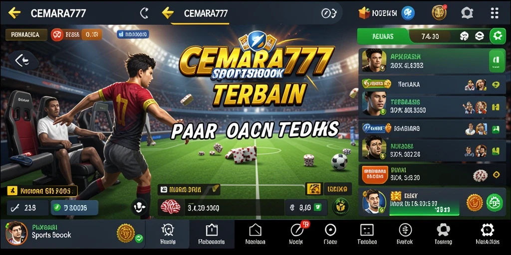 Screenshot CEMARA777 menampilkan pengalaman taruhan yang menarik dan interaktif.