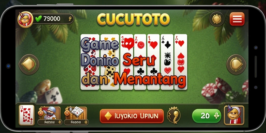 Tampilan gameplay seru dalam CUCUTOTO dengan pemain aktif.