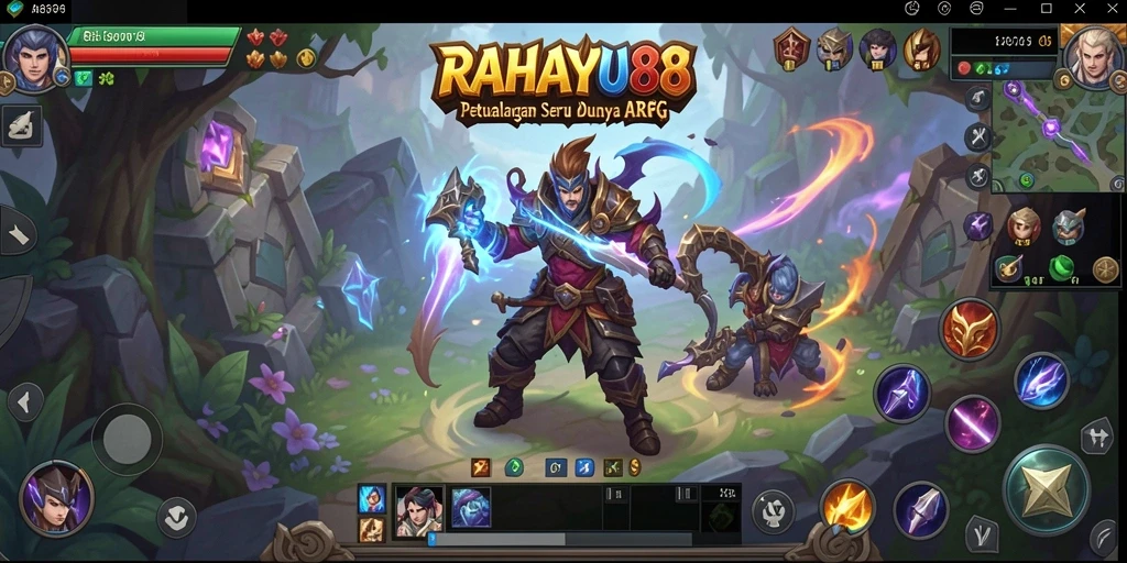 Screenshot menampilkan aksi mendebarkan dalam gameplay ARPG.