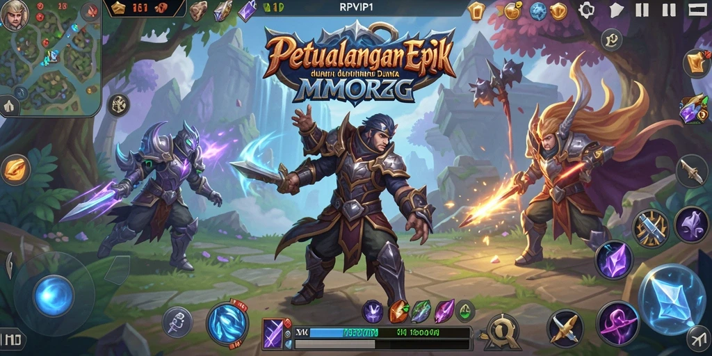 Gameplay seru dalam <strong>RPVIP1</strong>, eksplorasi dunia yang memukau.