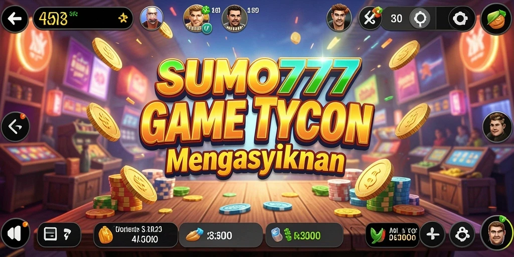 Screenshot gameplay SUMO777 yang menunjukkan keseruan simulasi bisnis.