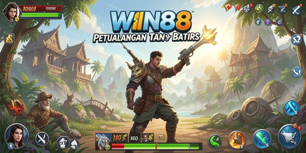 Tampilan bersih dari gameplay Open World WIN88 yang mengesankan.