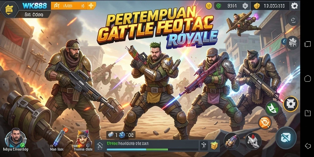 Tampilan gameplay seru yang mendebarkan di WK888.