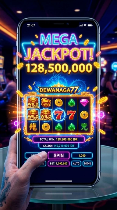 Screenshot antarmuka dewanaga77 yang memudahkan navigasi aplikasi.
